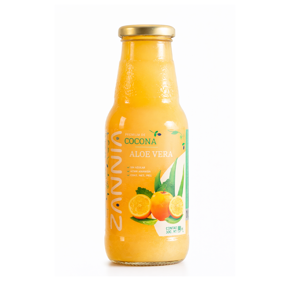 NECTAR DE COCONA CON ALOE VERA ZANNIA 300ML