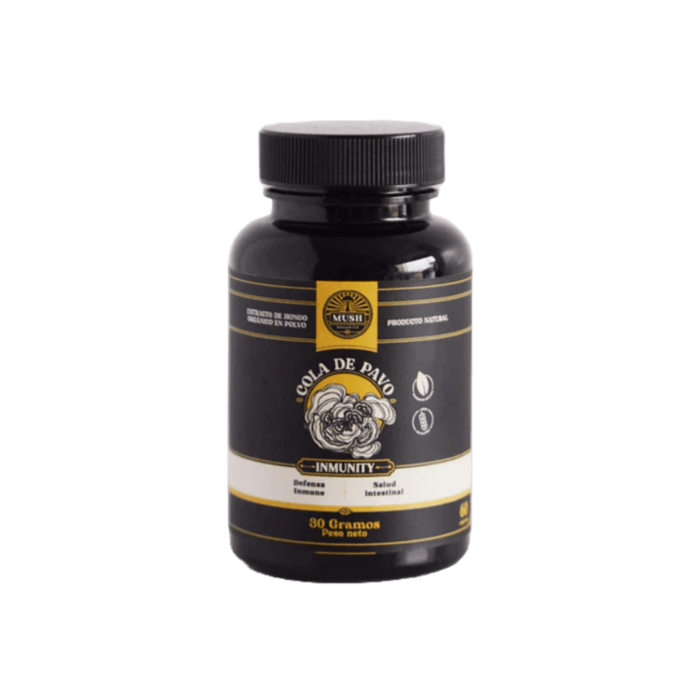 COLA DE PAVO 30GR FRASCO 60CAP MUSH ORGANICS
