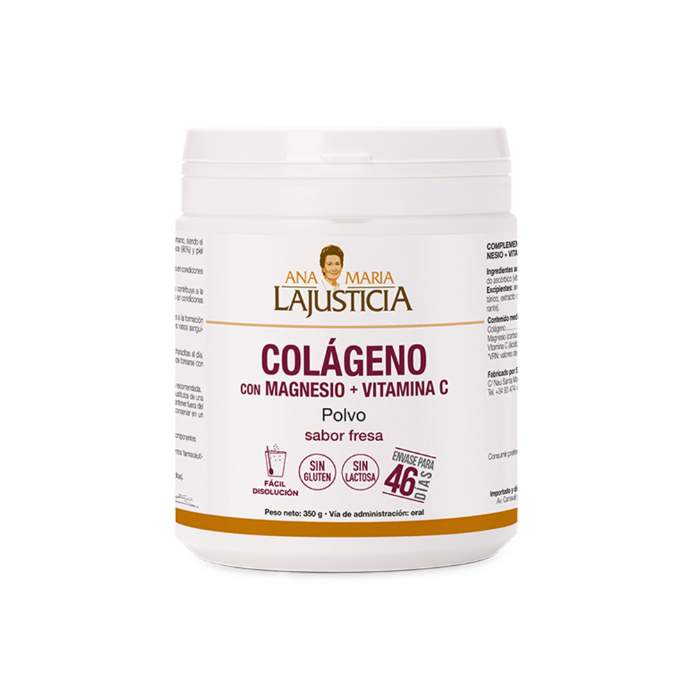 COLAGENO CON MAGNESIO Y VITAMINA C  350GR (POLVO) ANA MARIA LA JUSTICIA