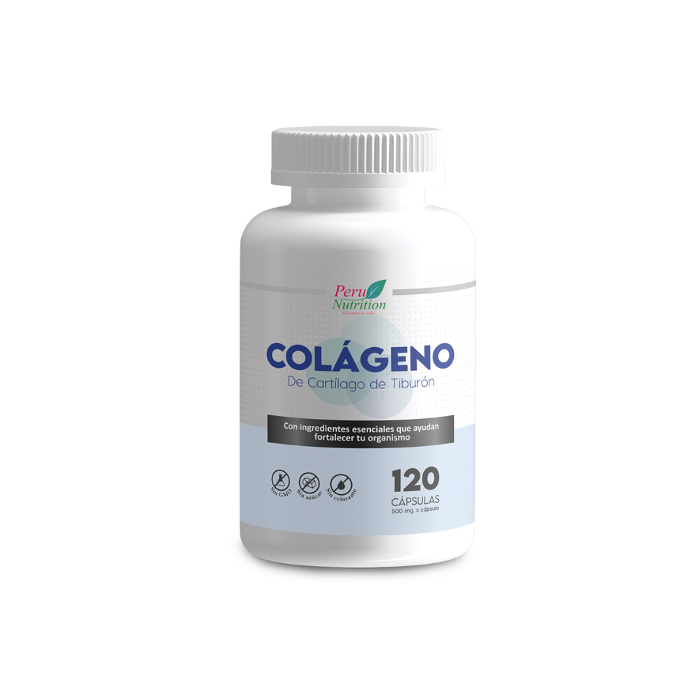 COLAGENO CON CARTILAGO DE TIBURON 120CAP PERU NUTRITION