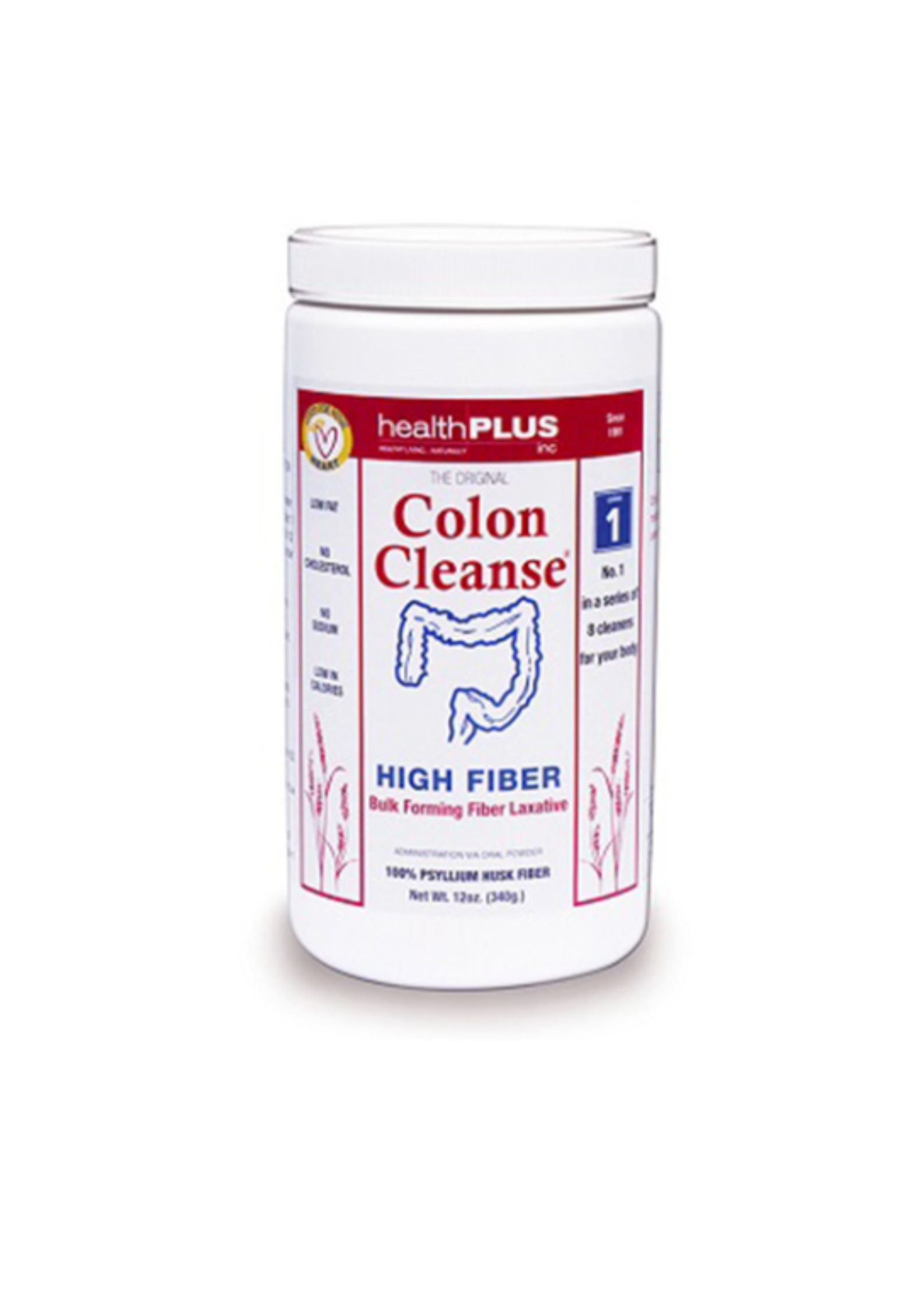 COLON CLEANSE HIGH FIBER 340 GR - HEATLH PLUS