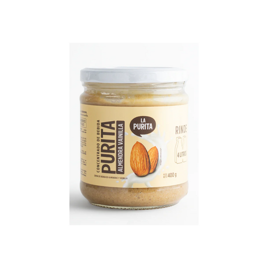 CONCENTRADO DE BEBIDA DE ALMENDRA VAINILLA 4 L- LA PURITA