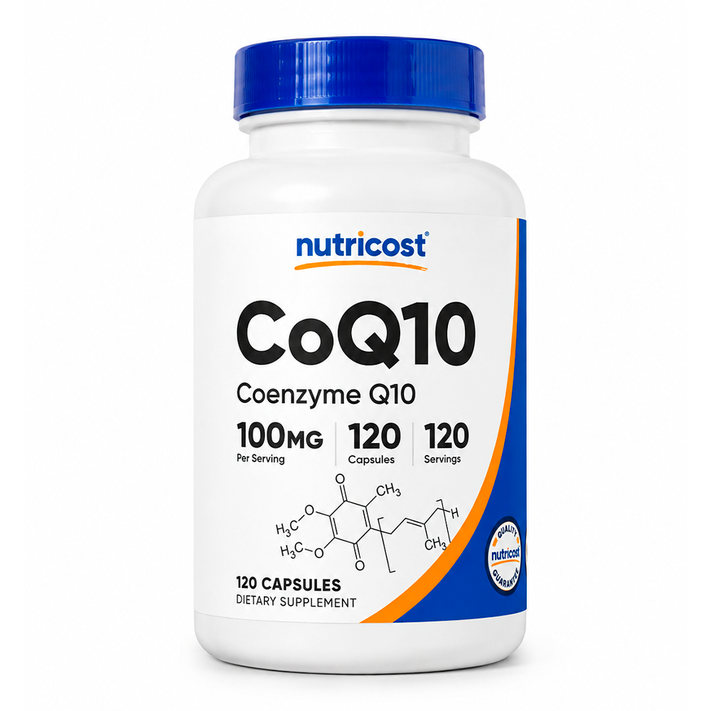 COQ10 CAPSULES (100MG) X 120CAP-NUTRICOST