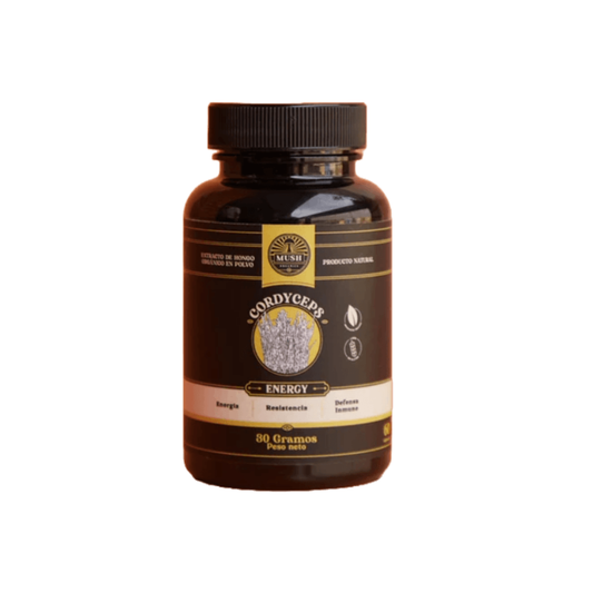 CORDYCEPS 30GR FRASCO 60CAP MUSH ORGANICS