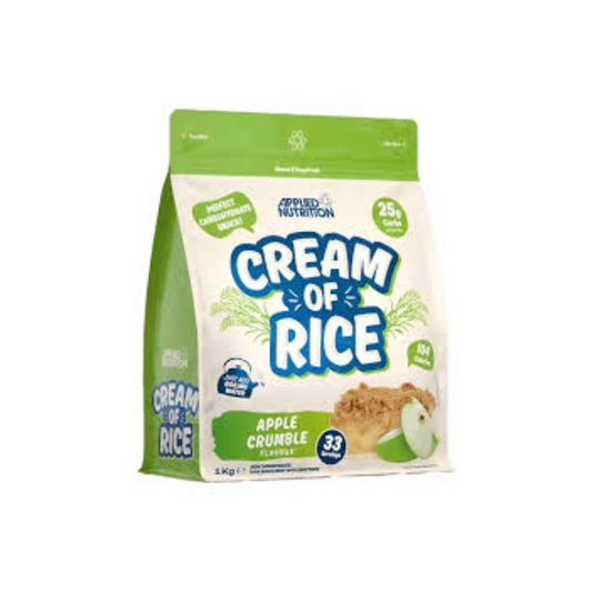 CREAM OF RICE APPLE CRUMBLE
