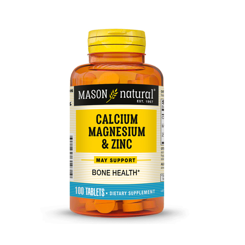 CALCIO, MAGNESIO Y ZINC 100 CAP - MASON NATURAL