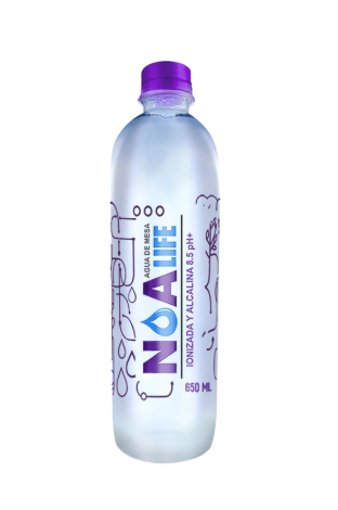 AGUA DE MESA IONIZADA 650 ML PH8.5 NOA LIFE