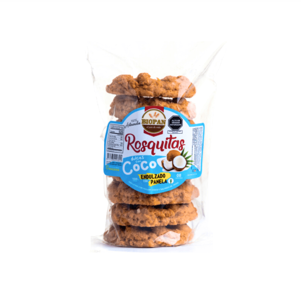 ROSQUITAS DULCES DE COCO - BIOPAN 100G