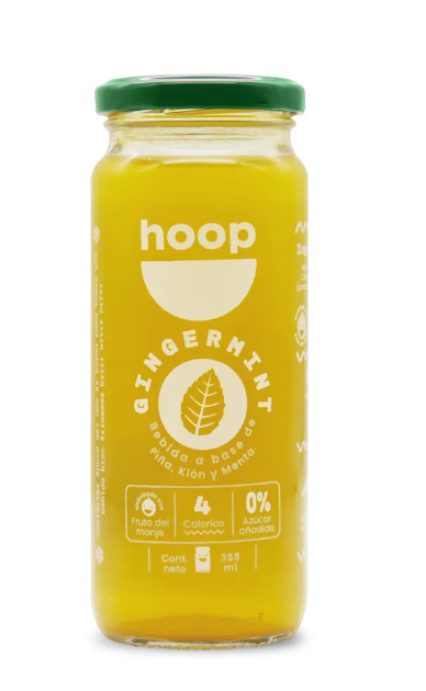 BEBIDA GINGERMINT 355ML HOOP