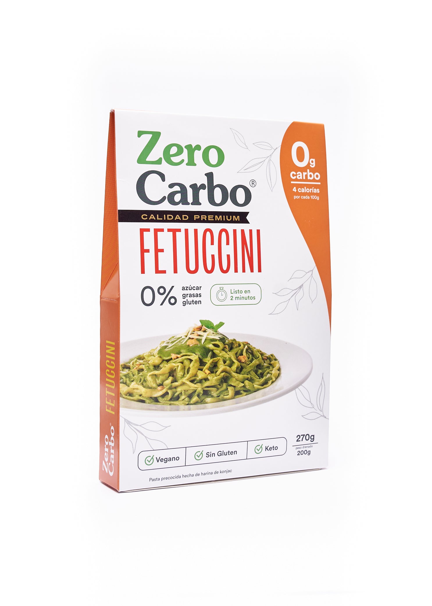 FETUCCINI PASTA CAJA 270GR. - ZERO CARBO