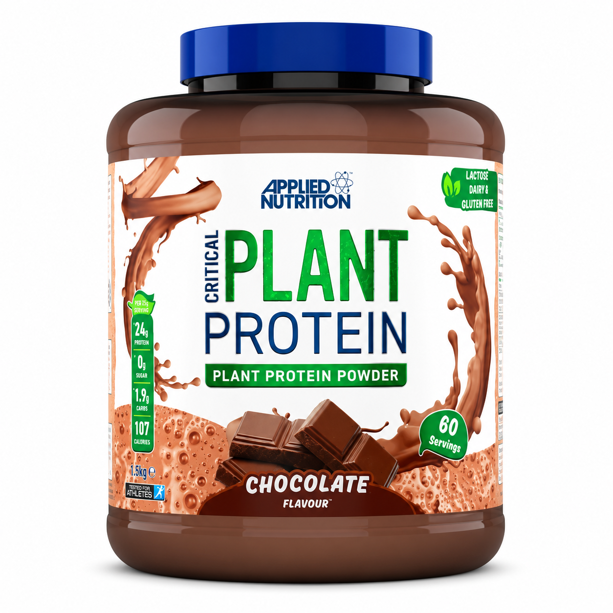 PROTEÍNA CRITICAL PLANT CHOCOLATE 1.8K - APPLIED NUTRITION
