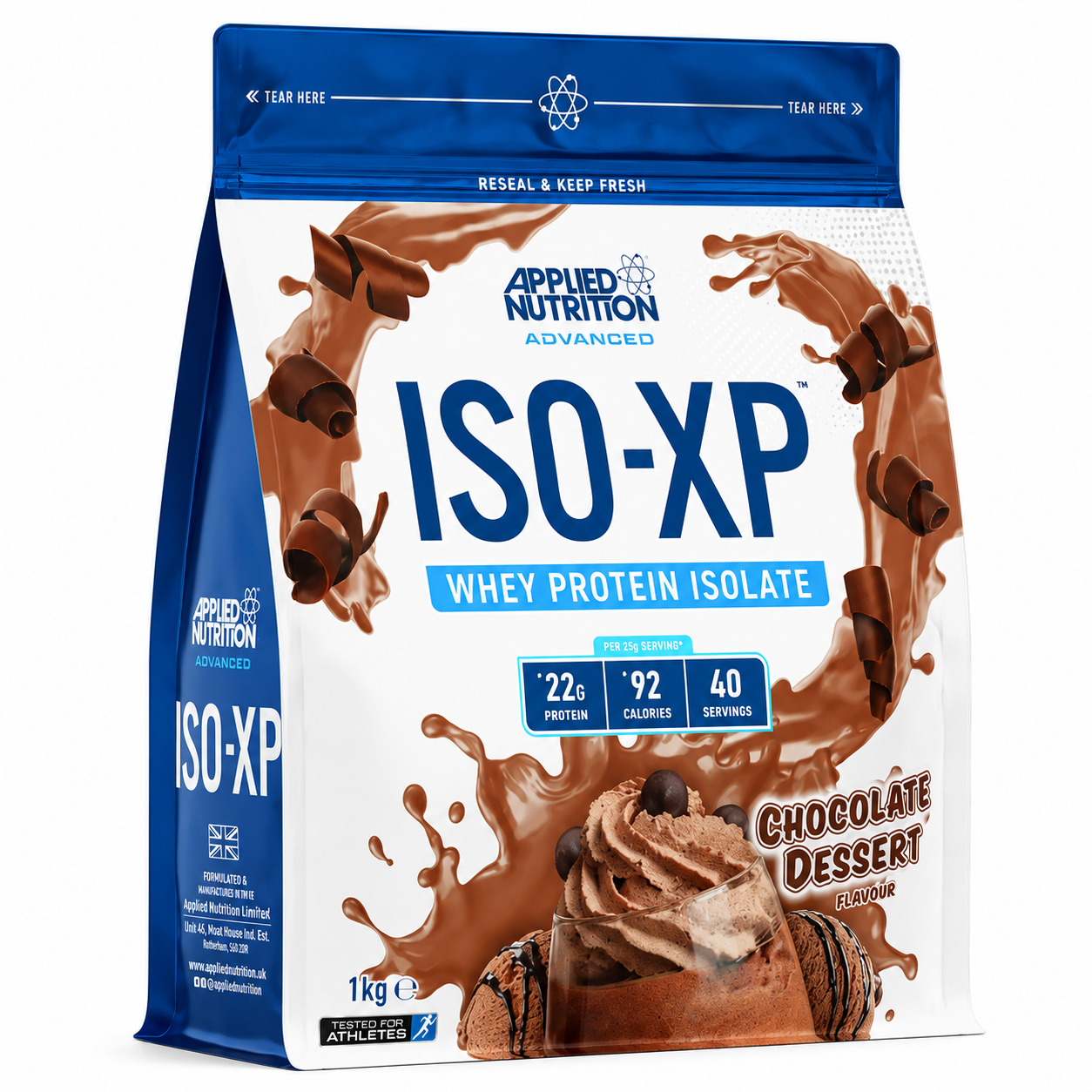 PROTEÍNA ISO-XP CHOCOLATE DESSERT 1KG APPLIED NUTRITION