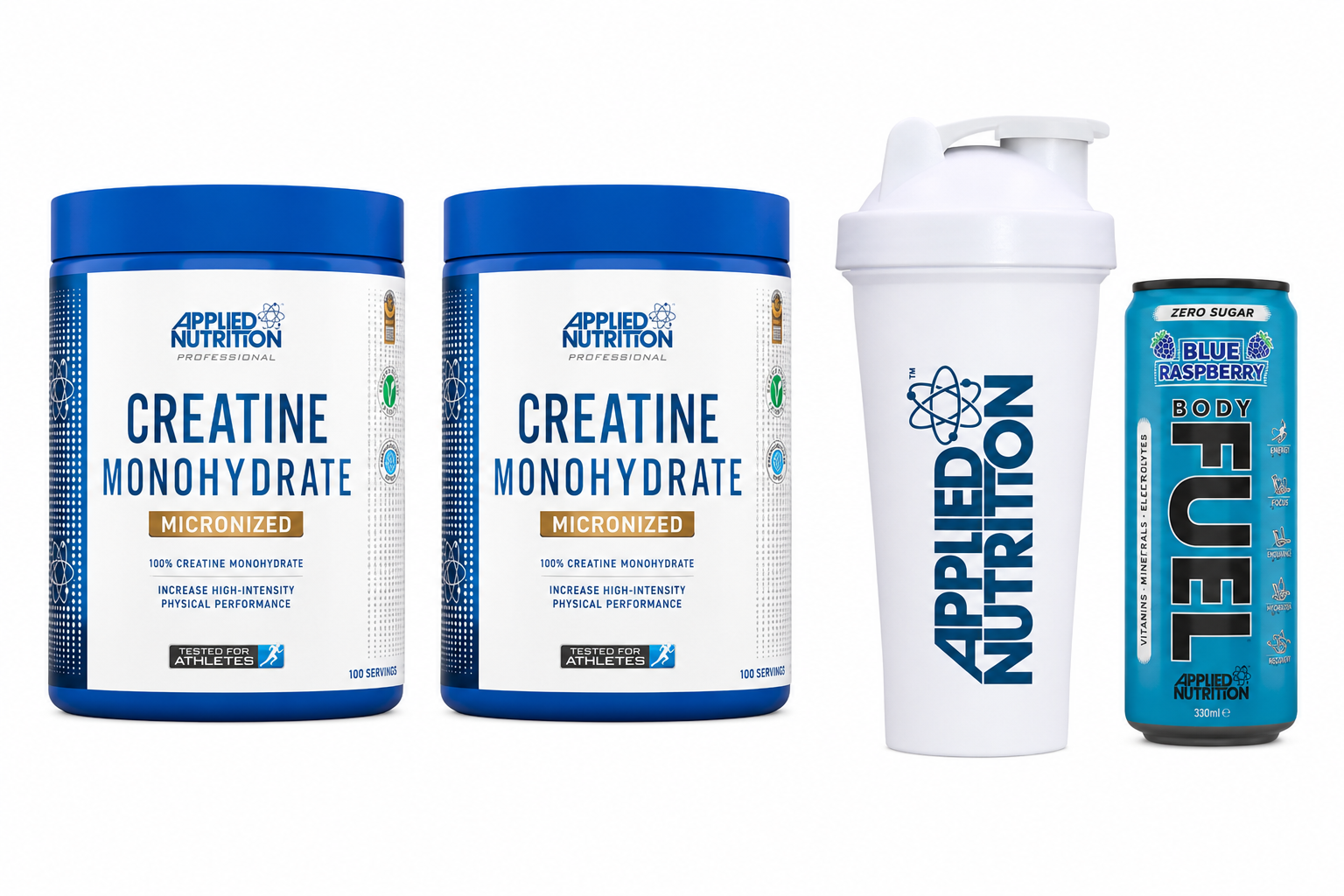 PACK X2 CREATINE MONOHYDRATE 500GR APPLIED NUTRITION