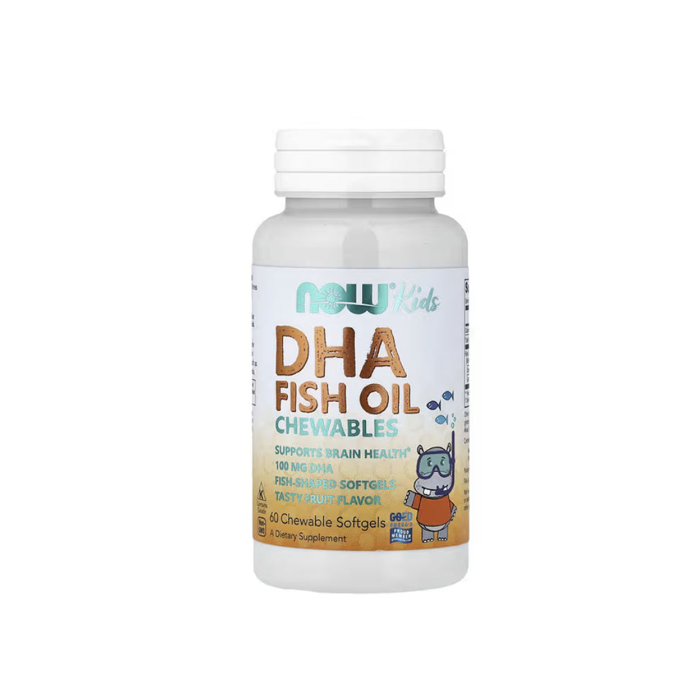 DHA 100MG  FISH OIL CHEWABLE SGELS 60 SGEL NOW
