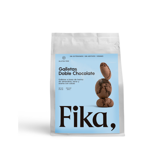 GALLETAS DE DOBLE CHOCOLATE - FIKA 140G