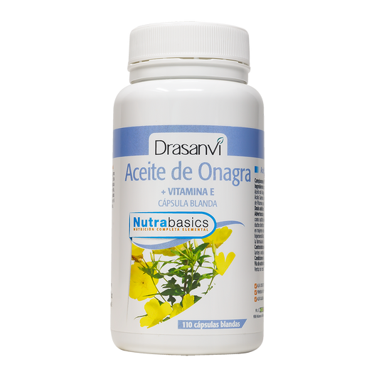 ACEITE DE ONAGRA + VITAMINA E 110 CÁPSULAS