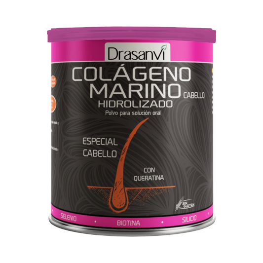 COLÁGENO MARINO HIDROLIZADO ESPECIAL CABELLO 350 GR DRASANVI