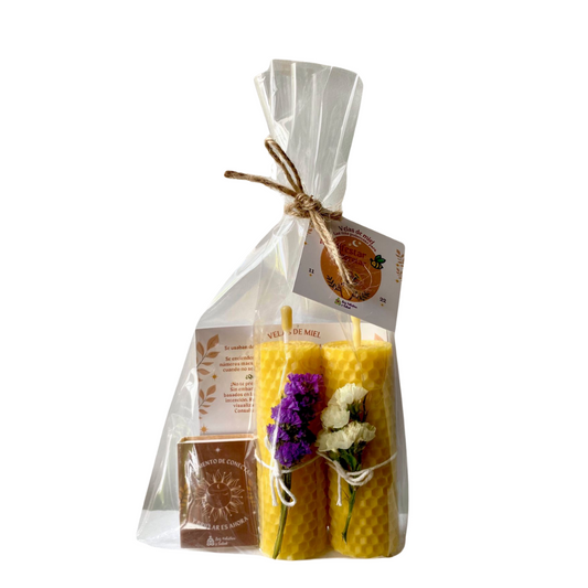 VELA DE MIEL 2UND - LUZ HOLISTICA Y SALUD