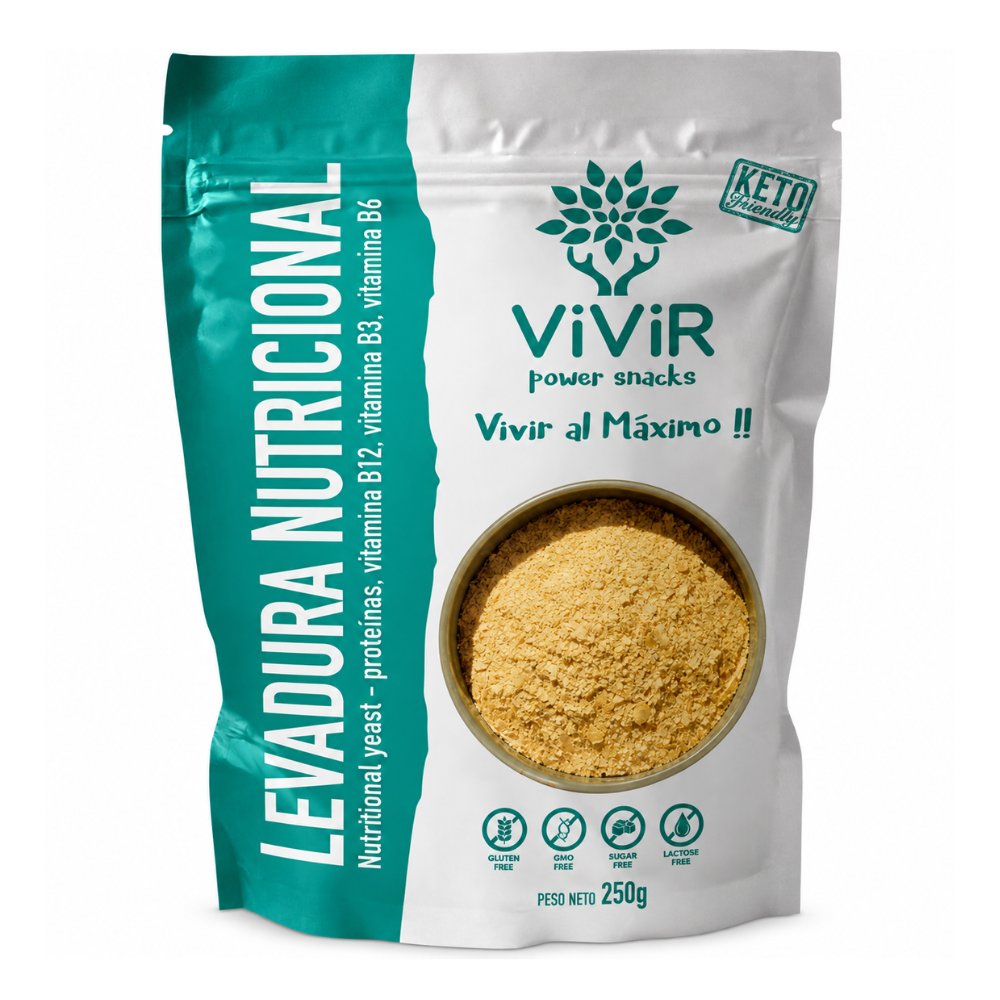 LEVADURA NUTRICIONAL EN POLVO 250 GR - VIVIR