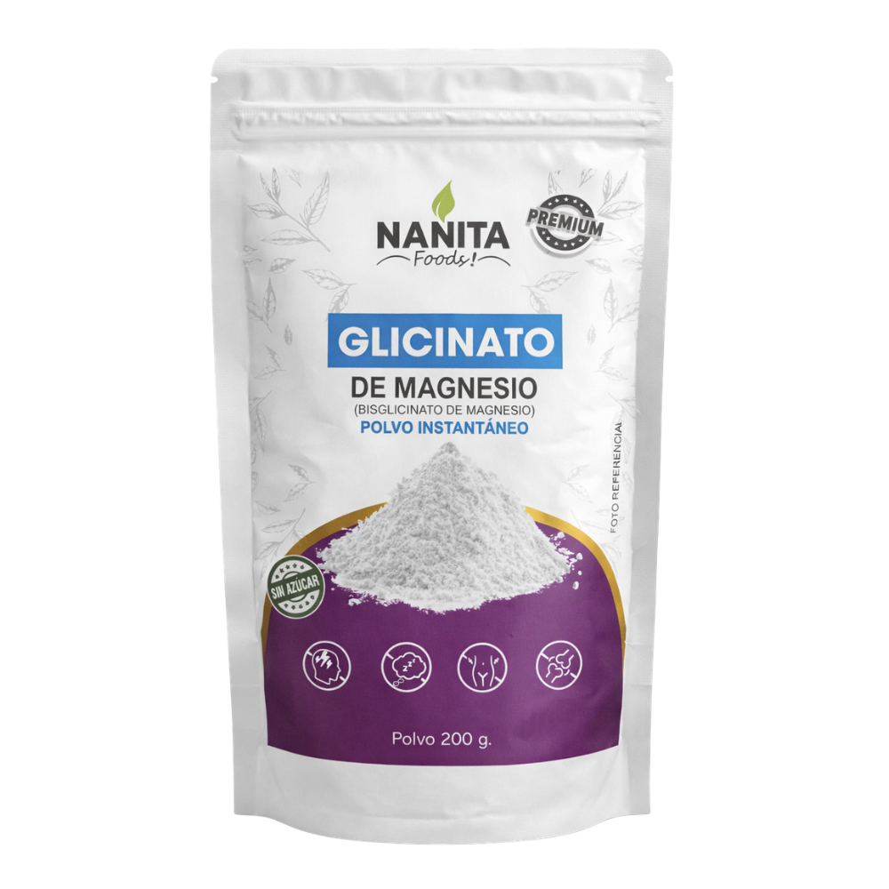 GLICINATO DE MAGNESIO 200G NANITA FOODS