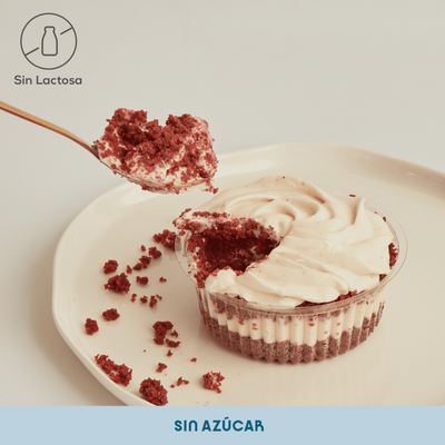 TORTA RED VELVET FIT 140 GR SIN LACTOSA - COCOMEL HEALTHY BAKERY