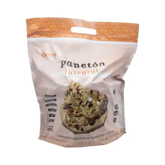 PANETON ALMENDRA CON CACAO INTEGRAL 900G YAMIX