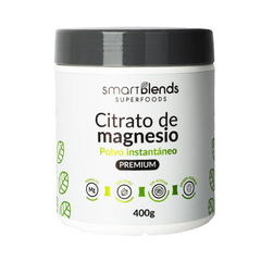 CITRATO DE MAGNESIO PREMIUM 400GR (POMO) -SMART BLENDS