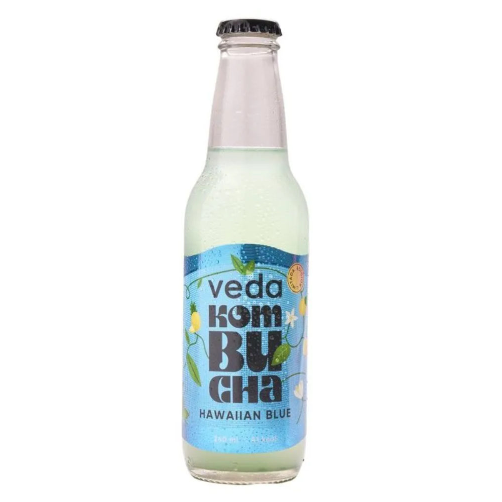 KOMBUCHA HAWAIIAN BLUE 260ML VEDA