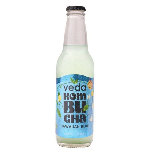 KOMBUCHA HAWAIIAN BLUE 260ML VEDA