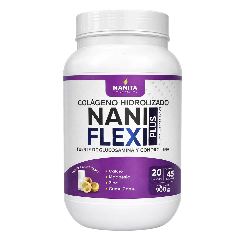 COLAGENO NANI FLEX PLUS POTE - 900 G  NANITA FOODS
