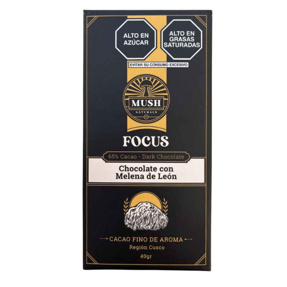 CHOCOLATE FOCUS X 40GR- MUSH ORGANICS