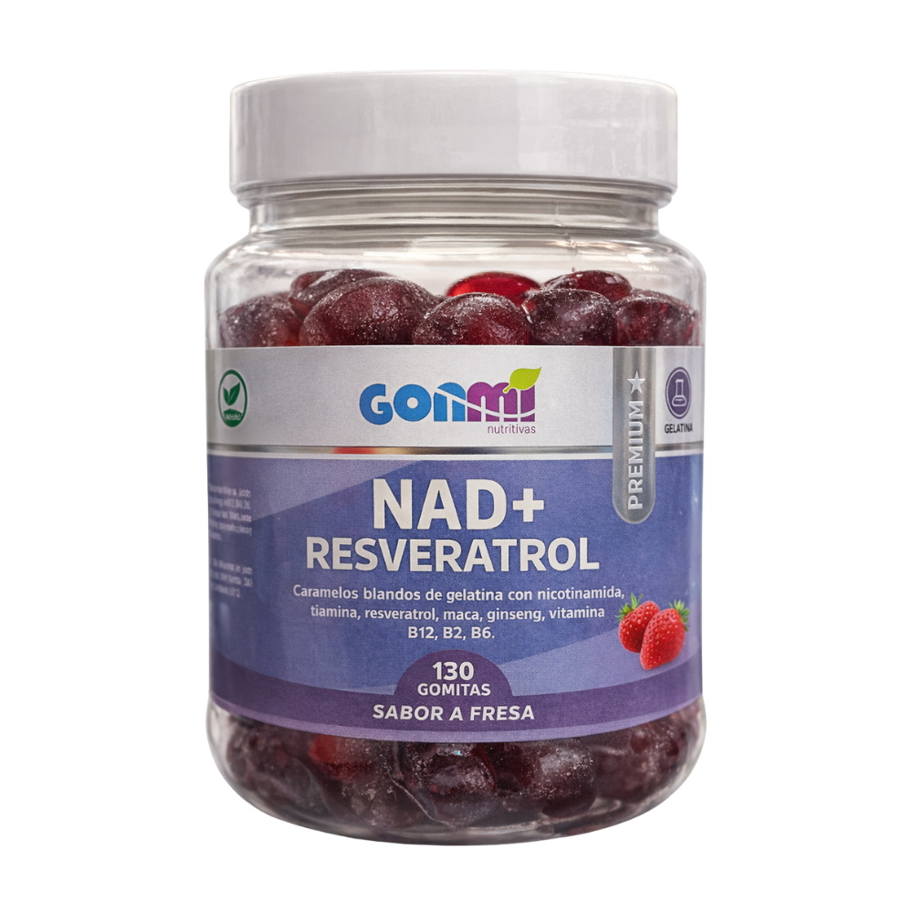 NAD + RESVERATROL 130 GUMMIES GONMI