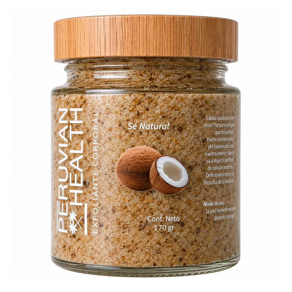 EXFOLIANTE CORPORAL 170GR - PERUVIAN HEALTH