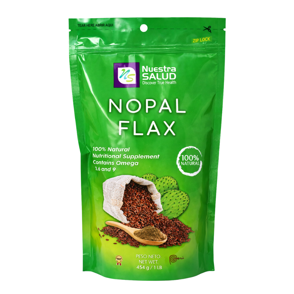 NOPAL FLAX 454 GR -NUESTRA SALUD