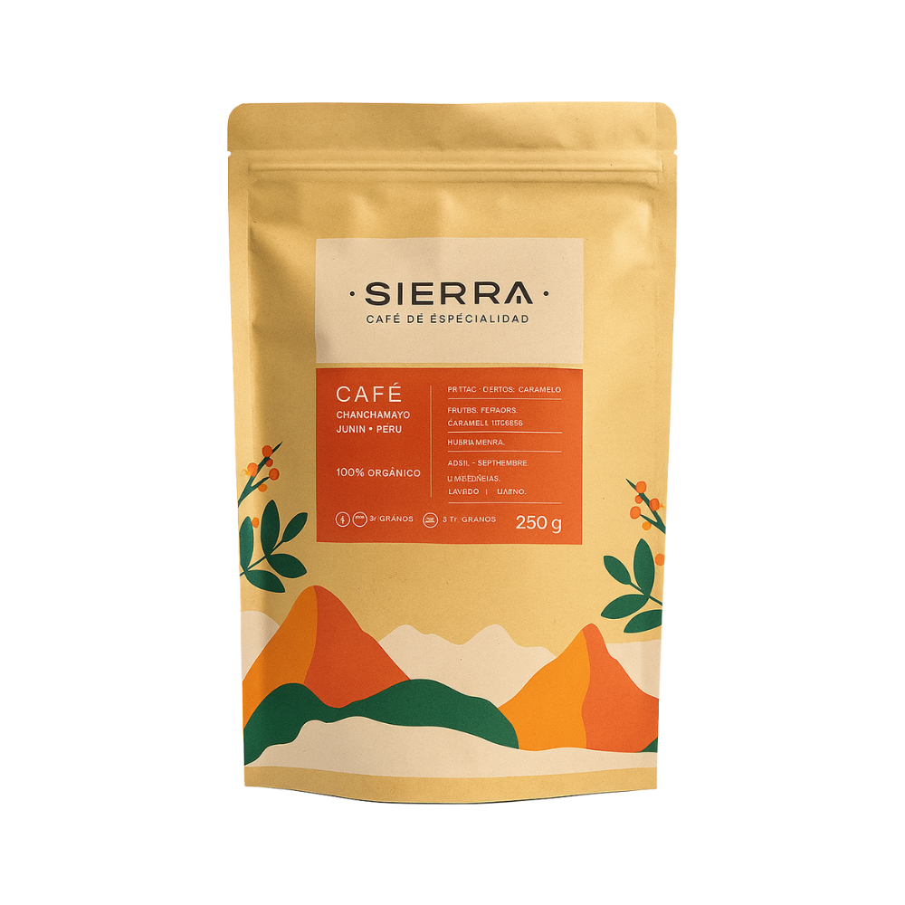 SIERRA CAFE MOLIDO MEDIO DOYPACK 250GR.