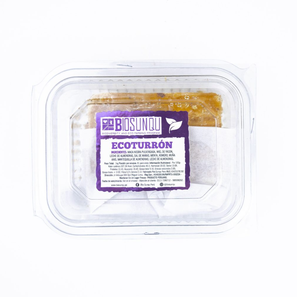 ECOTURRON DE MACA - BIOSUNQU 500G
