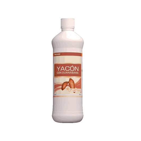 EXTRACTO DE YACON CON GUANABANA 600 ML- D´NATIVE
