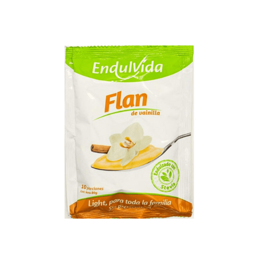 FLAN DE VAINILLA - ENDULVIDA 80G