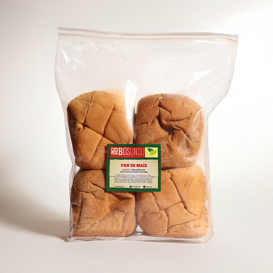 PAN DE MAIZ 8 UNIDADES