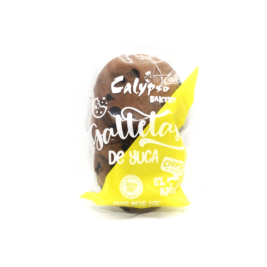 GALLETA DE YUCA 	CALYPSO	50GR   SIN GLUTEN