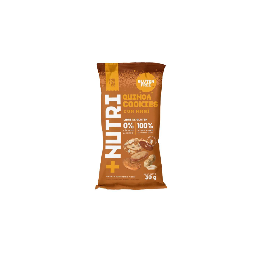Gluten Free Cookies Aguaymanto Chispas de Chocolate 30g.-NUTRI -CO