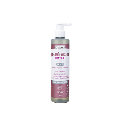 GEL ÍNTIMO FEMENINO TESTADO EN PIELES SENSIBLES DRASANVI