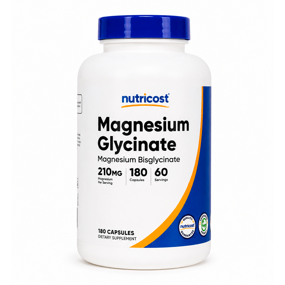 GLICINATO DE MAGNESIO  180 CAP NUTRICOST
