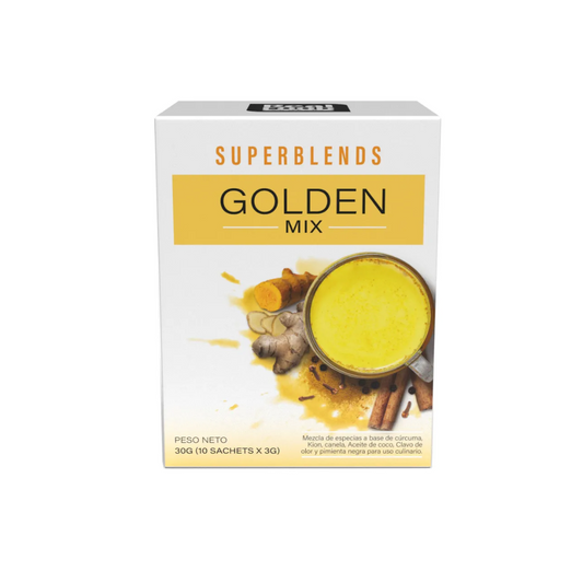 GOLDEN MIX CAJA 30G X 10 SACHETS REAL FOOD
