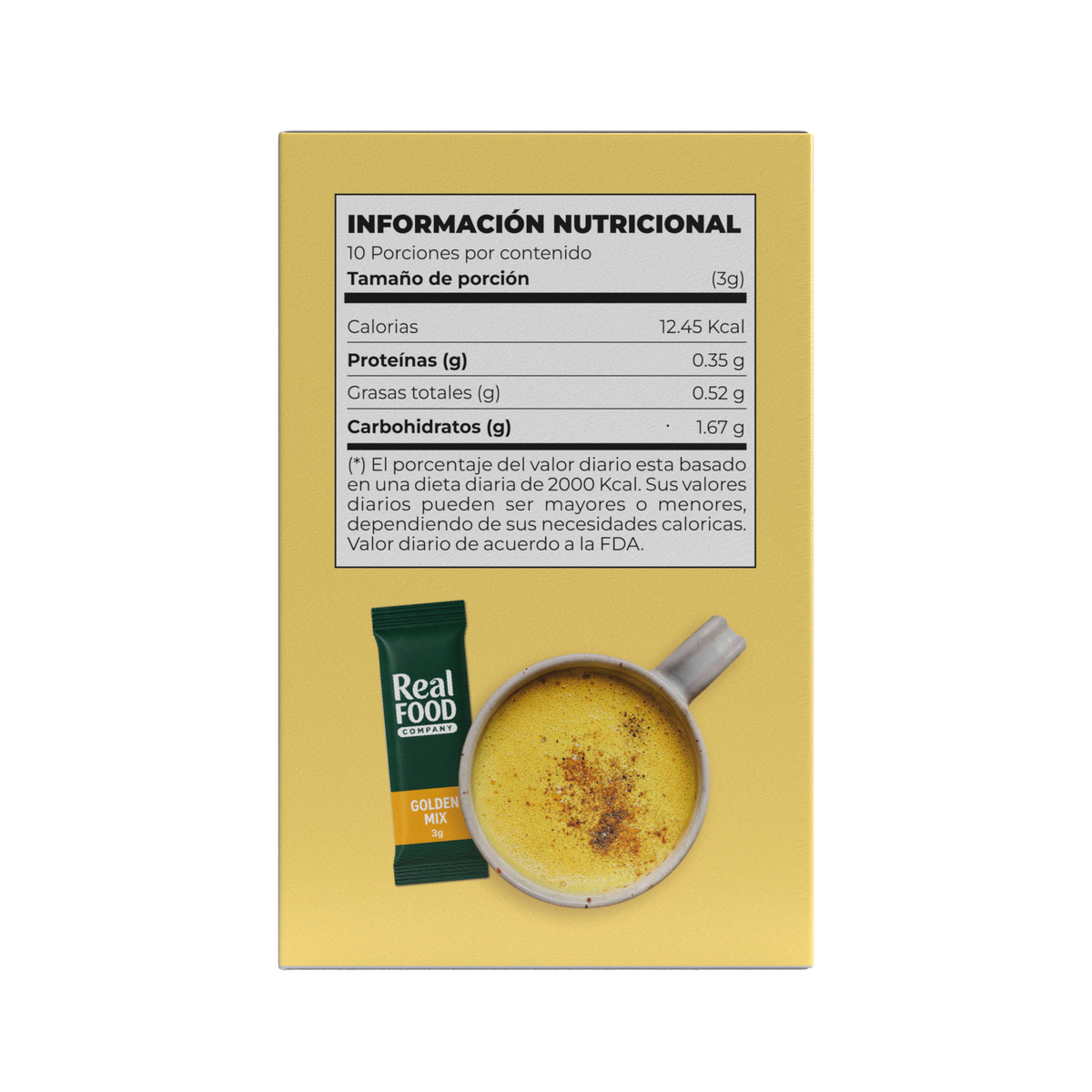 GOLDEN MIX CAJA 30G  REAL FOOD