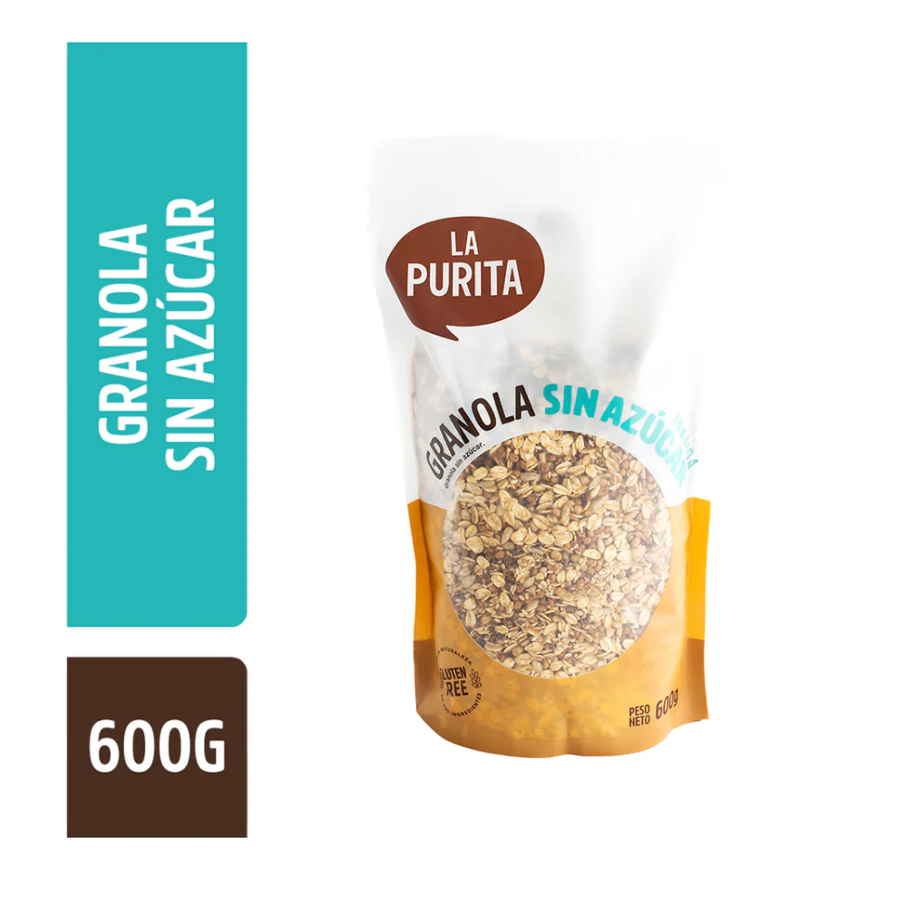 GRANOLA SIN AZUCAR 600GR LA PURITA