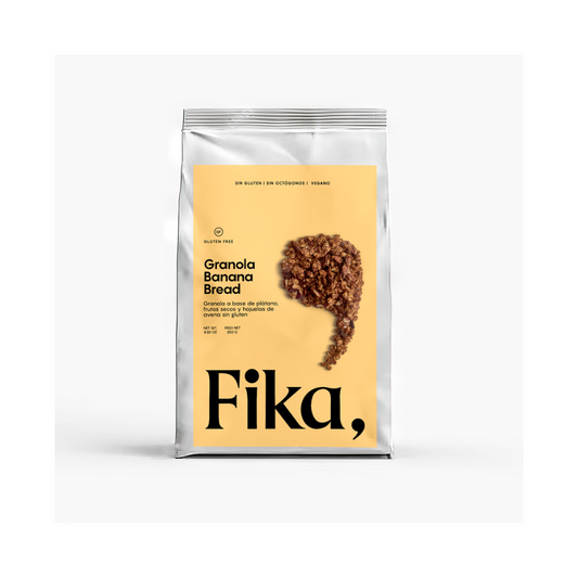 GRANOLA BANAN BREAD CON SEMILLAS ACTIVADAS 250 GR - FIKA