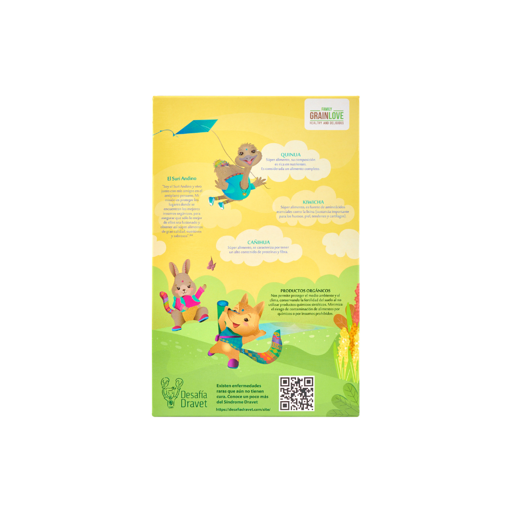 Bio Baby Cereal Orgánico Granos Andinos-FAMILY GRAIN LOVE