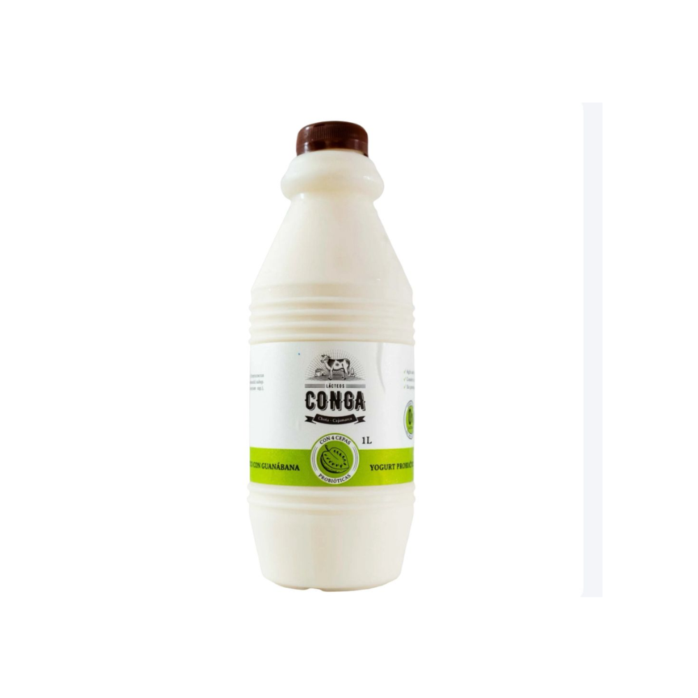 YOGURT CONGA 1 LT GUANABANA CONGA