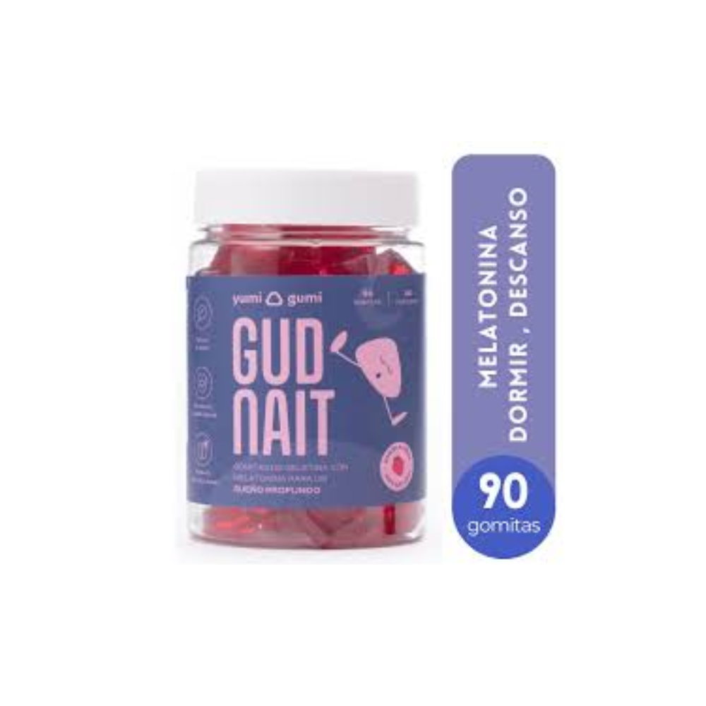 GUD NAIT 90 GOMITAS SIN GLUTEN YUMI GUMI